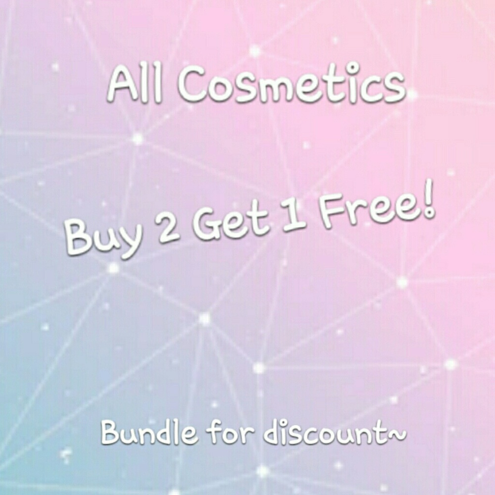 Sale☆ All Cosmetics ☆ Buy 2 Get 1 Free